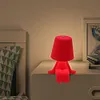 LED Bedside Lamp with Touch Control Creative Thinker Lamp Dimmable Night Light