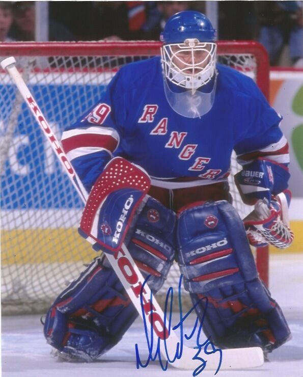 New York Rangers Dan Cloutier Autographed Signed 8x10 Photo Poster painting COA