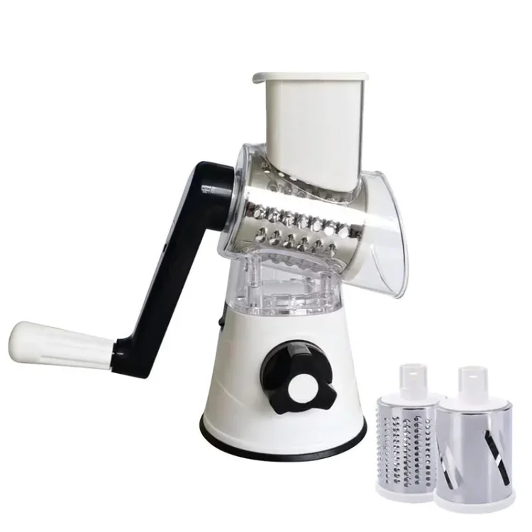 🔥New Year Promotion 49% OFF🔥3 in 1 Rotary Cheese Grater Vegetable Slicer