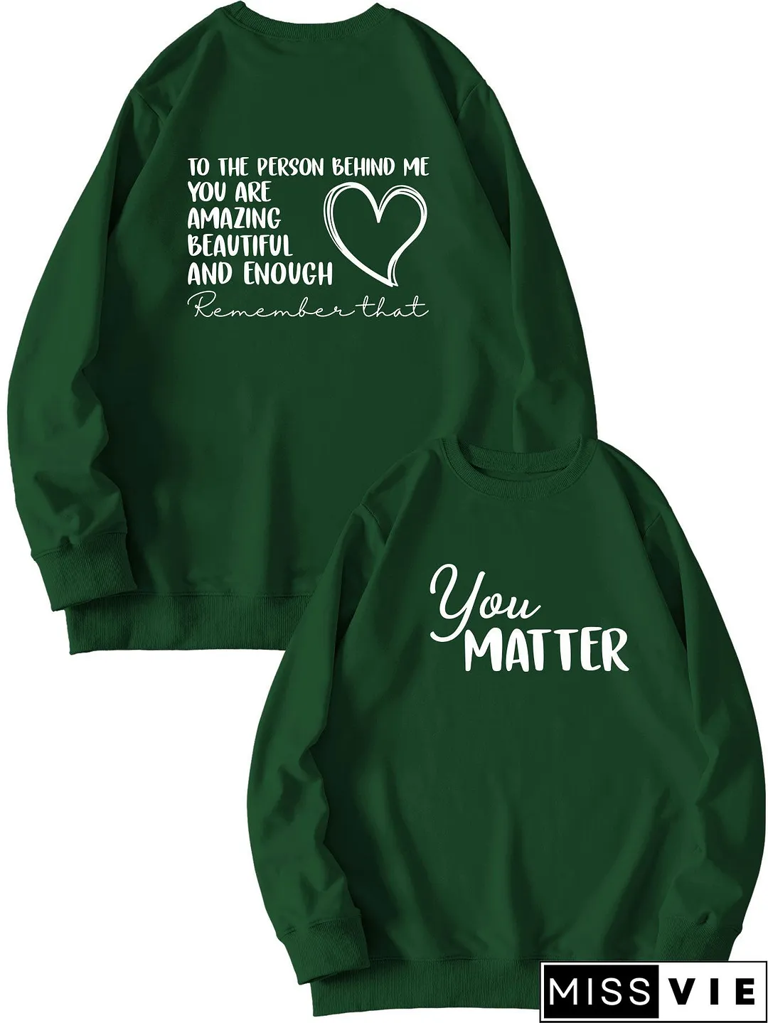 Women's Fall Cozy Print Sweatshirt