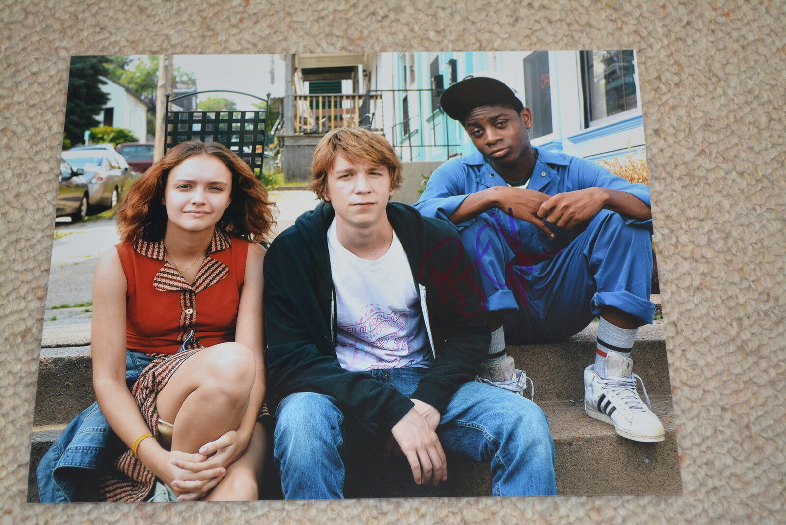 RJ CYLER signed autograph In Person 8x10 ( 20x25 cm) ME, EARL AND THE DYING GIRL