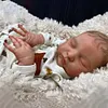 20" Handmade Lifelike Reborn Newborn Baby Sleeping Girl Named Amelia with Hand-Painted Hair - RBBI-Myrebornbabydoll&reg; Myrebornbabydoll&reg;
