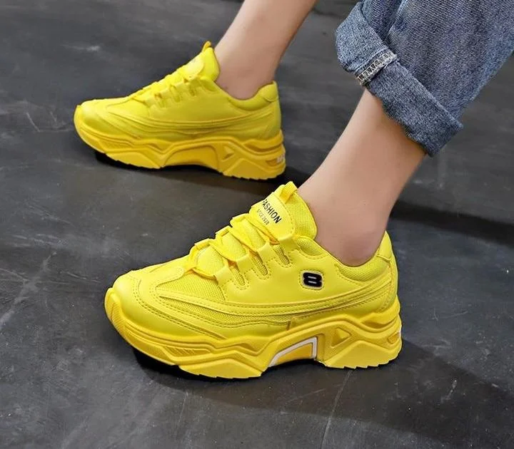 Classic Color Chunky Sneakers