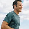 Bluetooth-Compatible Clip-On Sports Headphones Noise Reduction Single Ear Headphones Clip-On Open-Ear Earphones for Fitness Running Workout