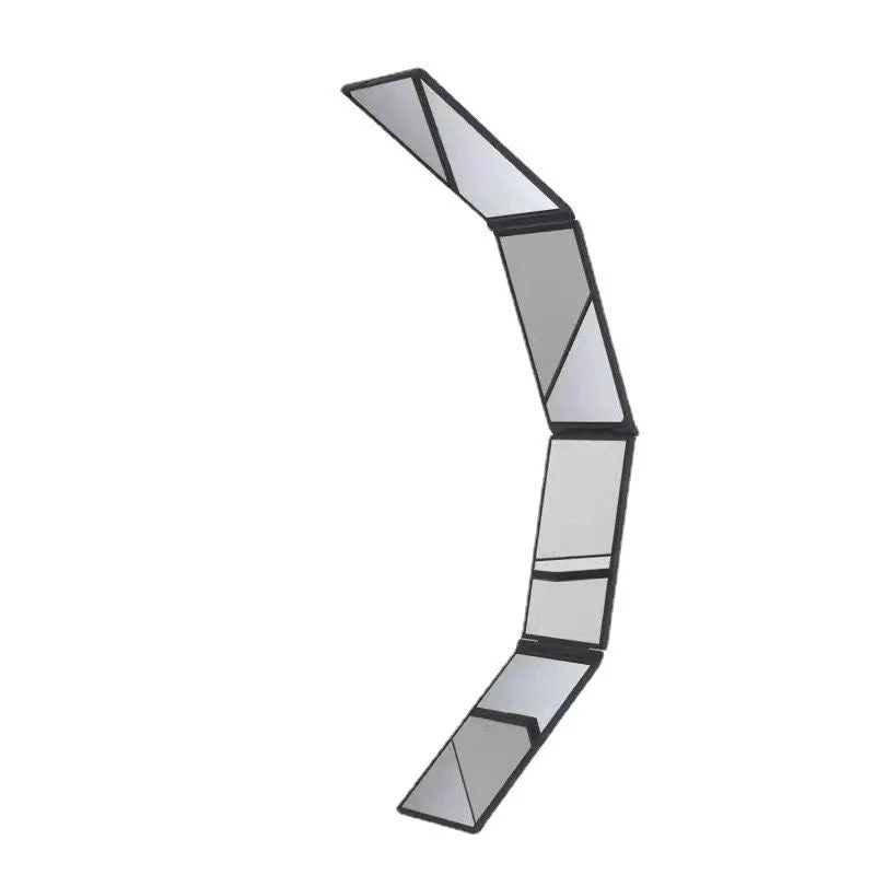 Multi Angle Folding Mirror for Self Haircutting Head Back View Available