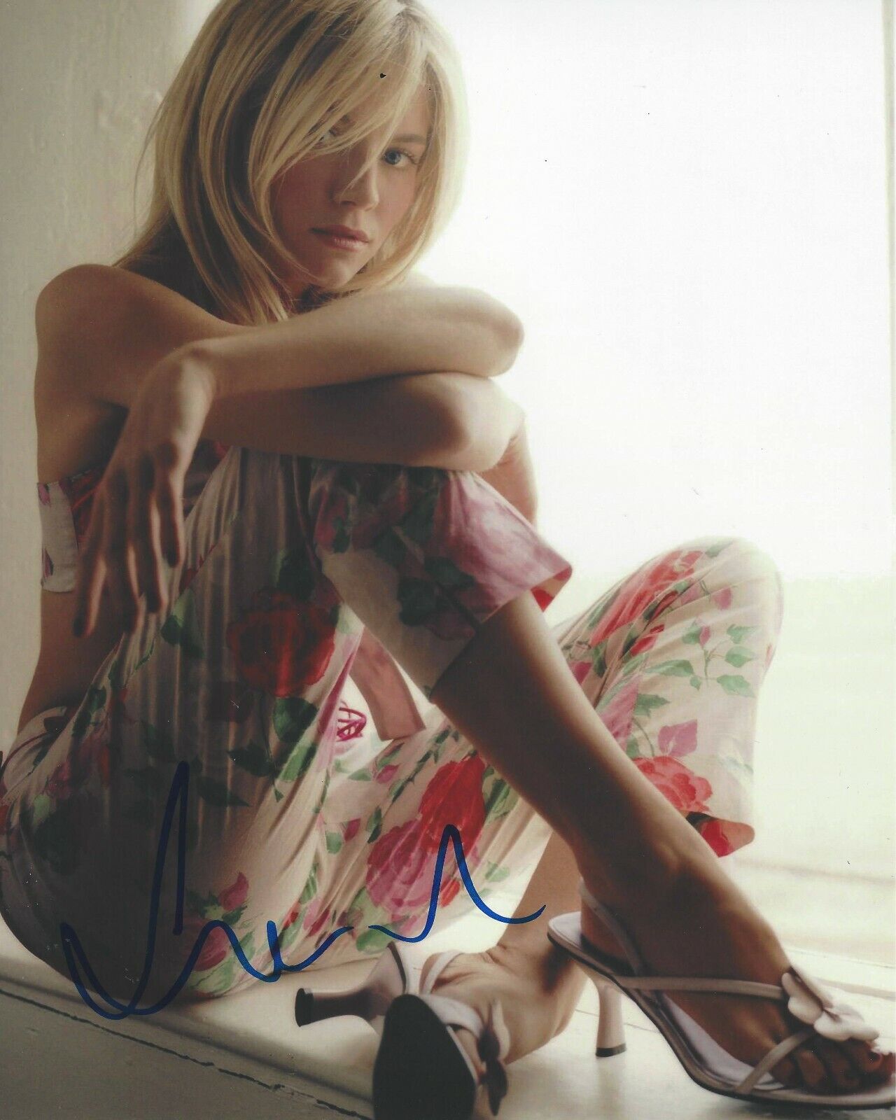 ACTRESS SIENNA MILLER SIGNED 8x10 Photo Poster painting 1 w/COA AMERICAN WOMAN SNIPER LAYER CAKE