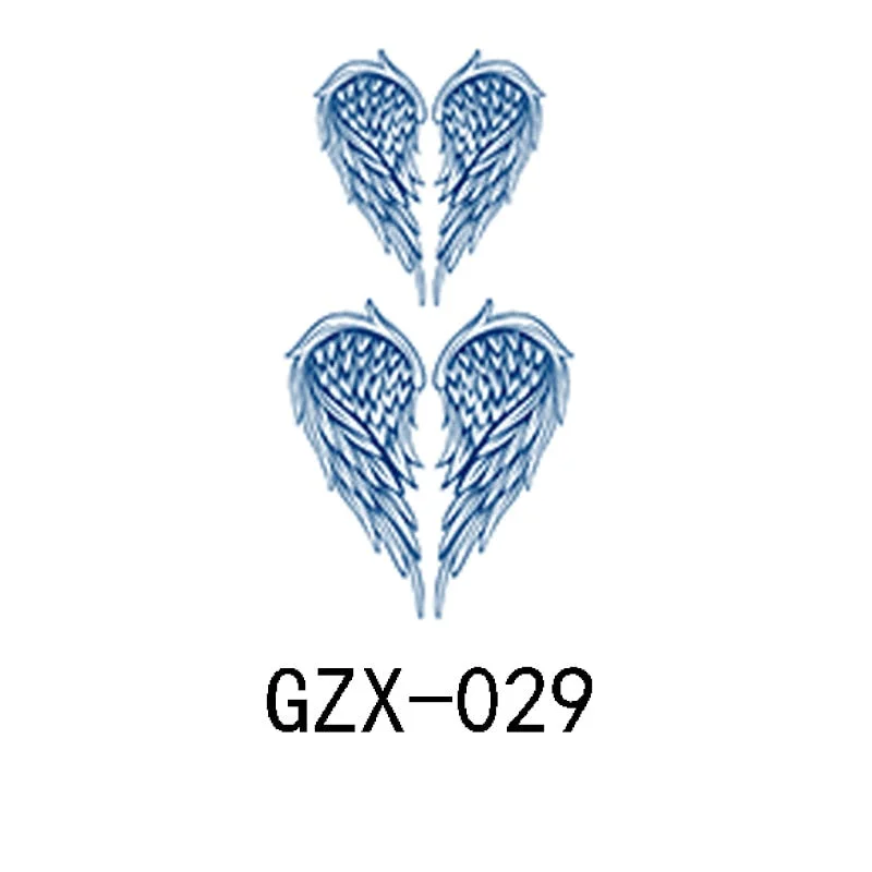 Herbal Semi-Permanent Tattoo Sticker Net Red Tattoo Sticker Waterproof Sweat Lasting Herbal Tattoo Sticker