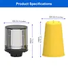 Solar LED Emergency Light Waterproof Solar Traffic Tower Crane Warning Light