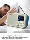 C10 2.4 inch Color LCD Screen Digital Desktop Alarm Clock DAB DAB+ FM Radio