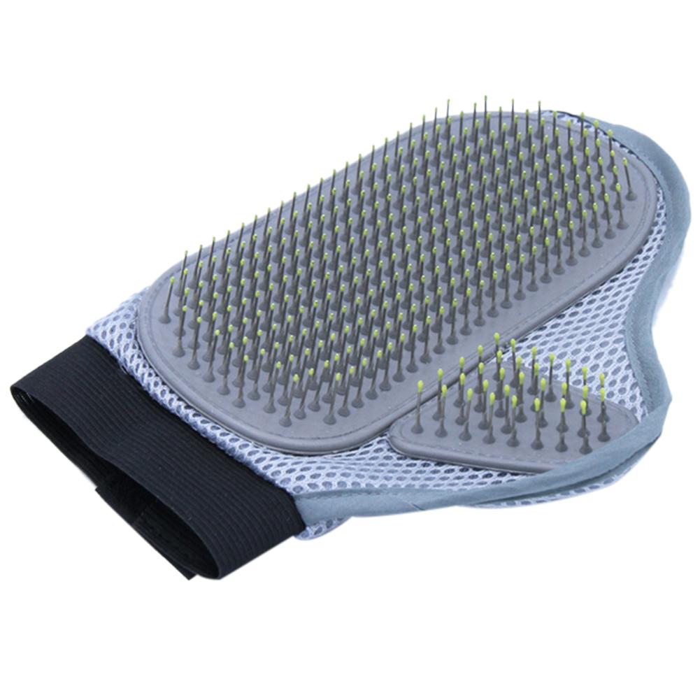 

Pet Dog Cat Palm Shape Grooming Bath Brush Comb Massage Hair Rubber Glove, 501 Original