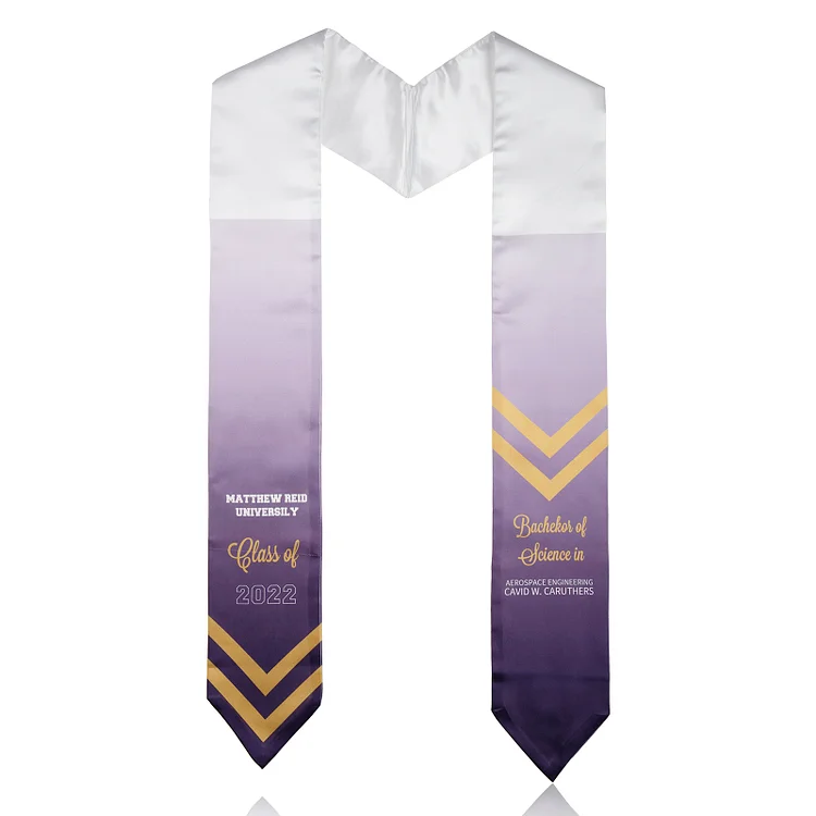 Graduation Stole Custom School Name Gift for Class of 2022