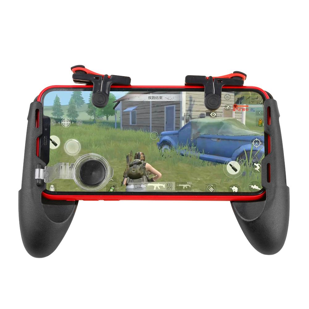 

3 in 1 Mobile Gamepad Controller Joystick Trigger Fire Button Key for PUBG, 501 Original