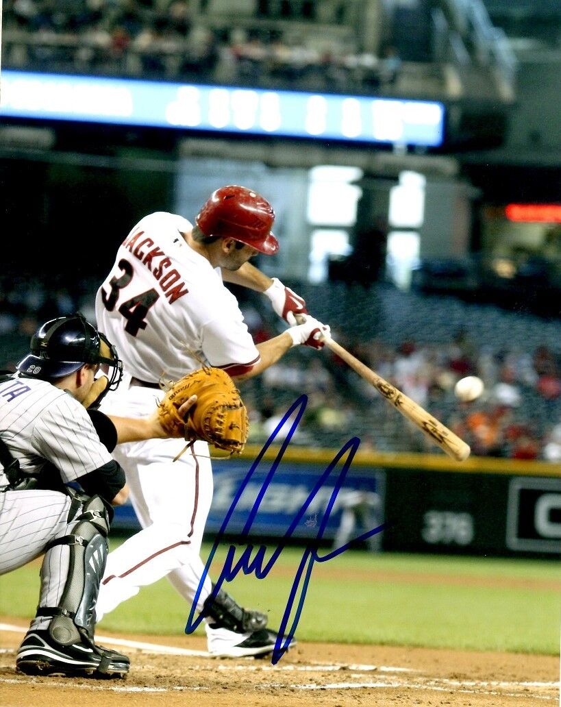 Signed 8x10 CONOR JACKSON Arizona Diamondbacks Autographed Photo Poster painting- COA