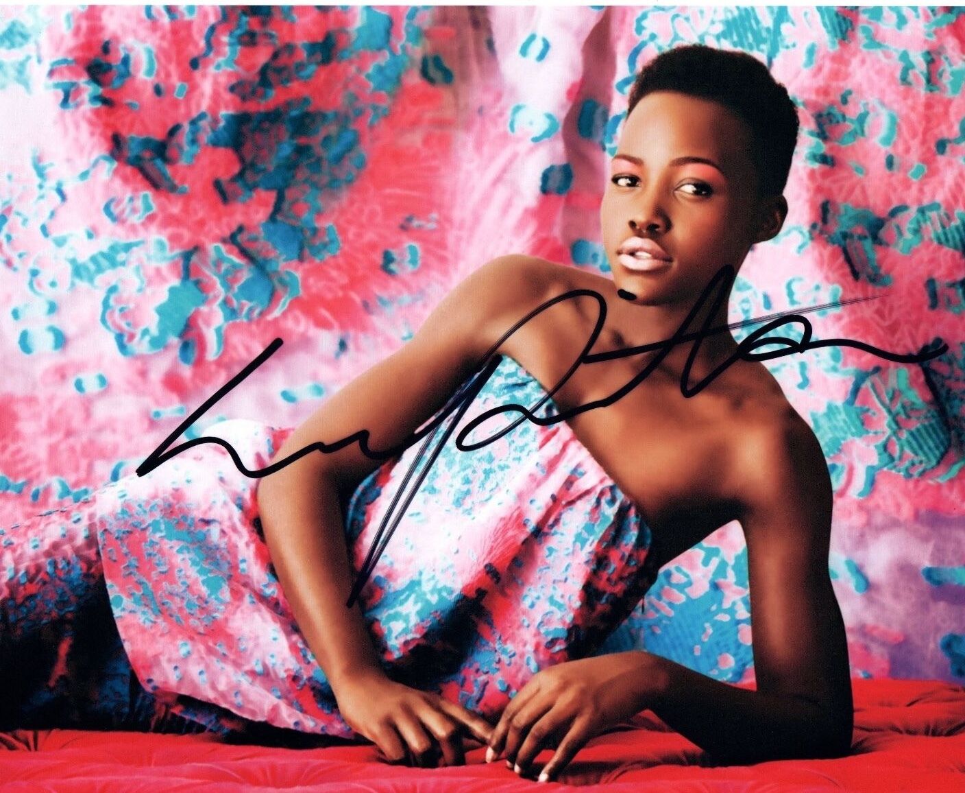 Lupita Nyong'o Signed Autograph 8x10 Photo Poster painting 12 Years A Slave Star Wars COA VD