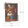 Diamond Painting-5D Full Round Drill Rabbit