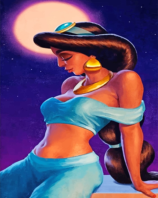 

Sexy Jasmine – Paint By Numbers - 40*50CM, 501 Original