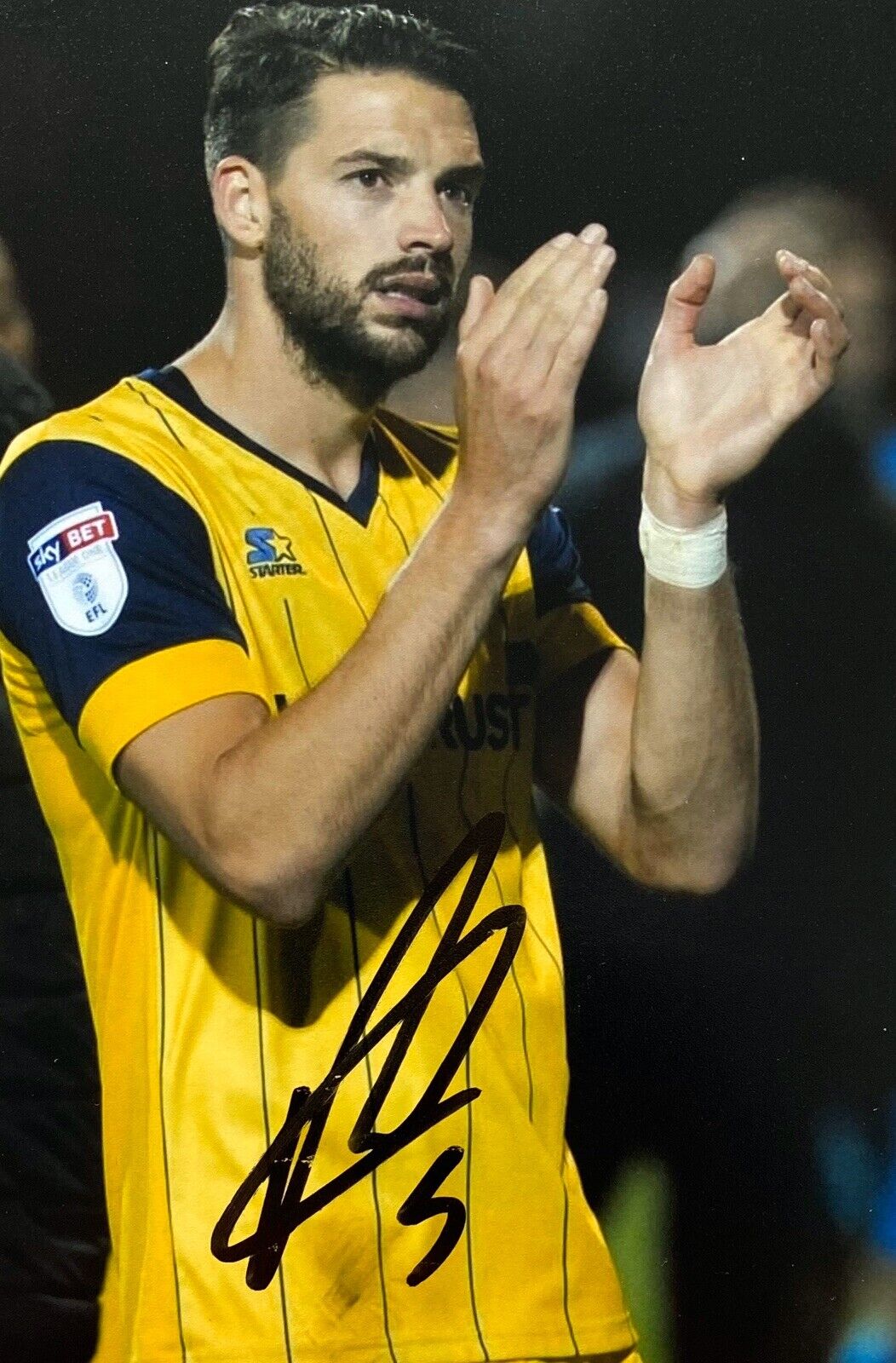 Aaron Martin Genuine Hand Signed 6X4 Photo Poster painting - Oxford United 2