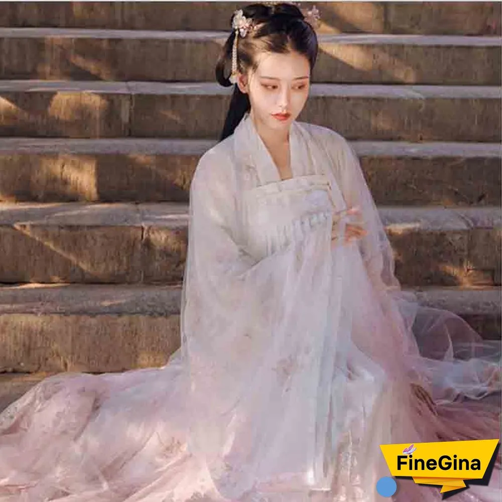 Chinese Traditional Hanfu Women Party Outfit Female Carnival Cosplay Costume Fancy Dress Summer Dress For Women Plus Size 5XL