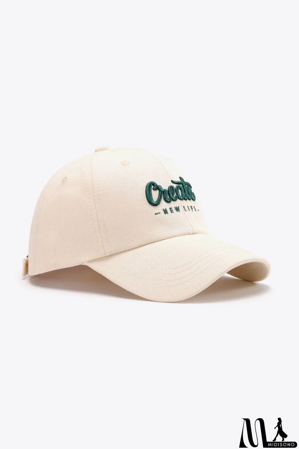 MidiSono - CREATE NEW LIFE Adjustable Cotton Baseball Cap