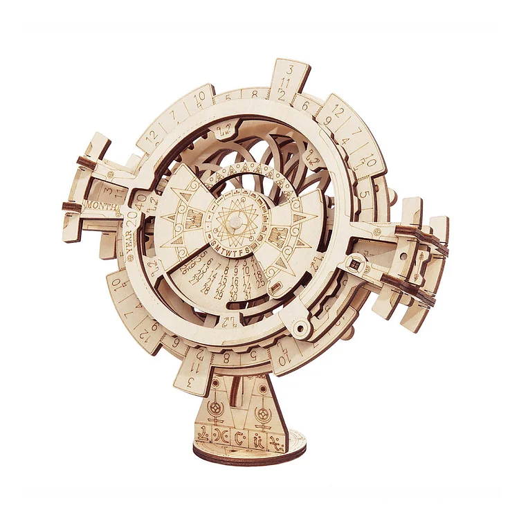 ROKR Perpetual Calendar 3D Wooden Puzzle LK201 | Robotime Australia