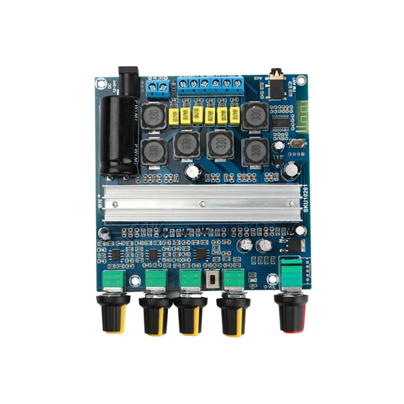 2*50W+100W TPA3116 Bluetooth 5.0 HIFI Power Subwoofer Amplifier Board 2.1 Channel Class D TPA3116D2 amplifier audio board