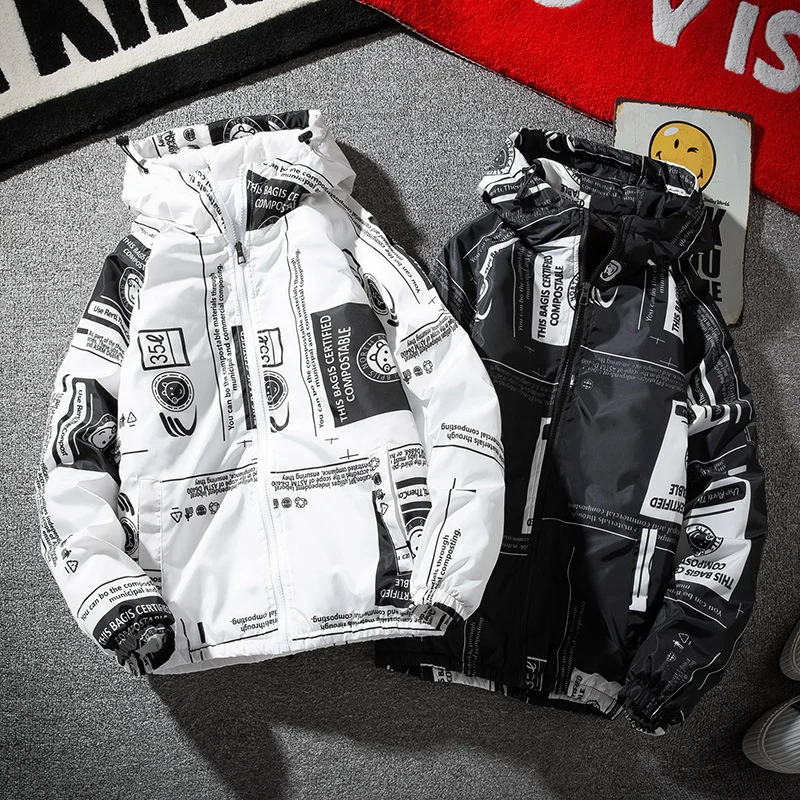 Loose Plus Cotton Thick Coat Techwear Shop