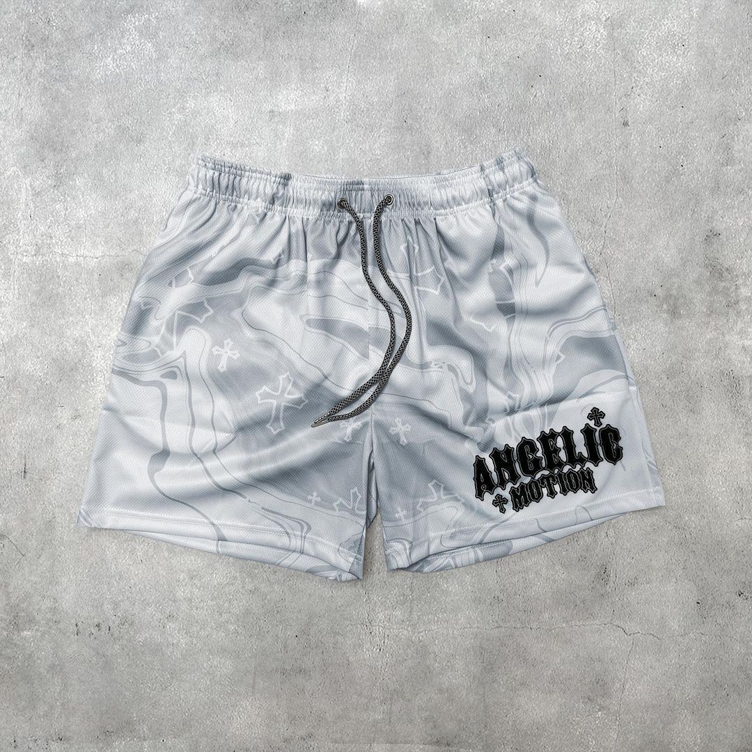 Sopula Angelic Motion Cross Street Mesh Shorts