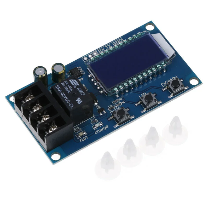 XY-L10A Battery Charge Control Module Digital Fully Powered Off Overcharge Protection Switch 6-60V