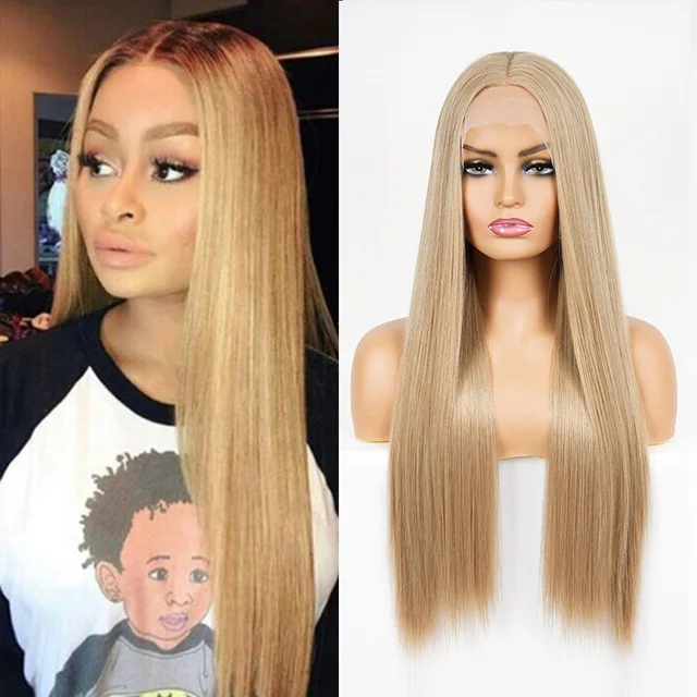 Jewtribute Hair®|Black Long Straight Wig Natural Wigs 