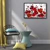 (Big Size)Poppy - 11CT Stamped Cross Stitch - 60*40cm - Flower