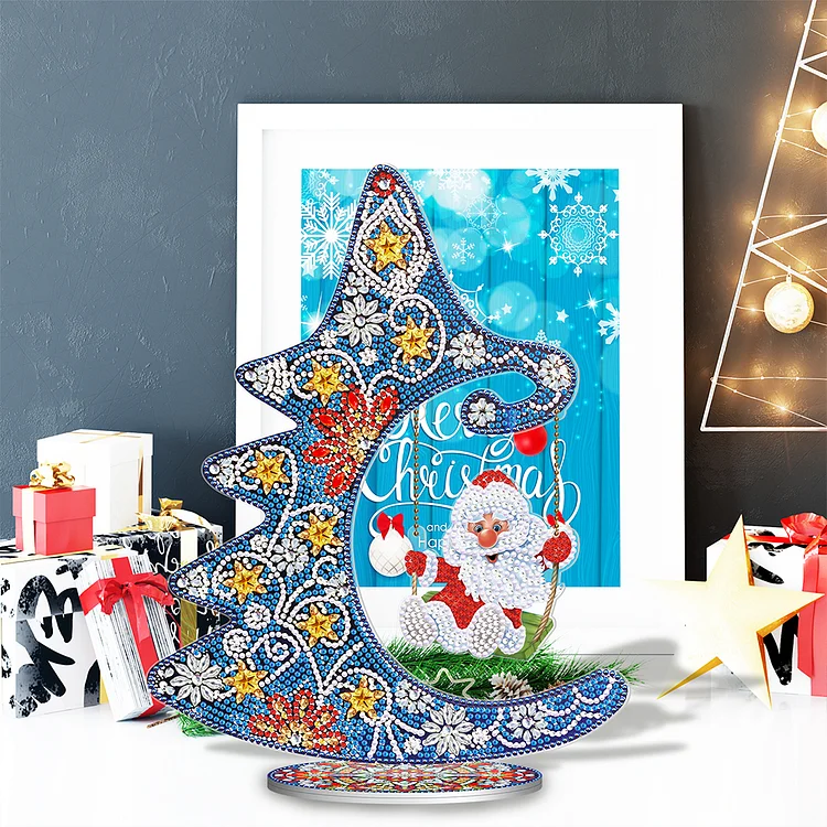 DIY Diamond Painting Special-Shaped Home Desk Decor Christmas Craft  (BJP05)-596583.05