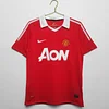 2010/2011 Retro Manchester United Home Football Shirt 1:1 Thai Quality