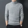 Cotton wool turtleneck sweater