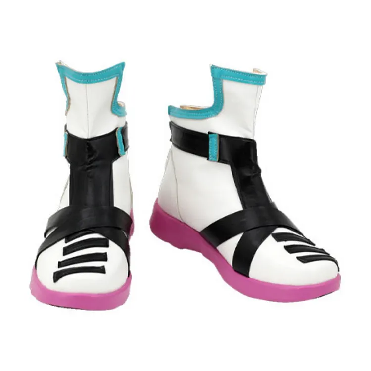 Valorant Valkyrie White Shoes Cosplay Accessories Halloween Carnival Props