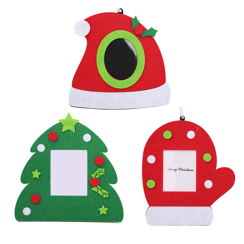 

Christmas Non-woven Photo Frame Picture Holder Frame Xmas Tree Ornaments, Christmas has, 501 Original