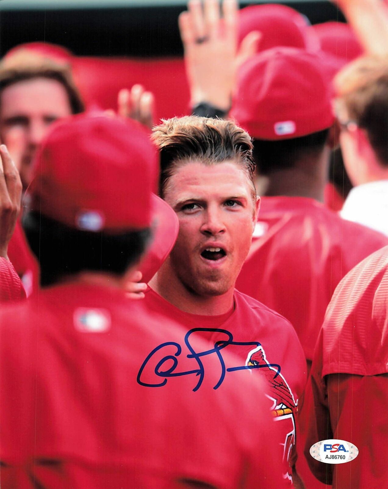 CHARLIE TILSON signed 8x10 Photo Poster painting PSA/DNA St. Louis Cardinals Autographed