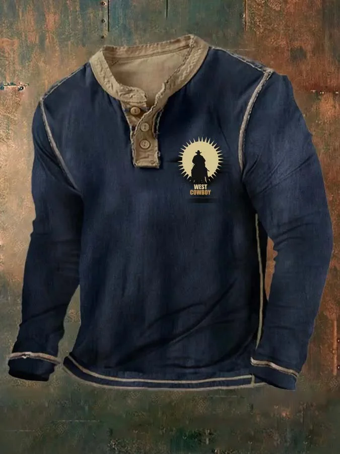Men's Western Cowboy Sweatshirt