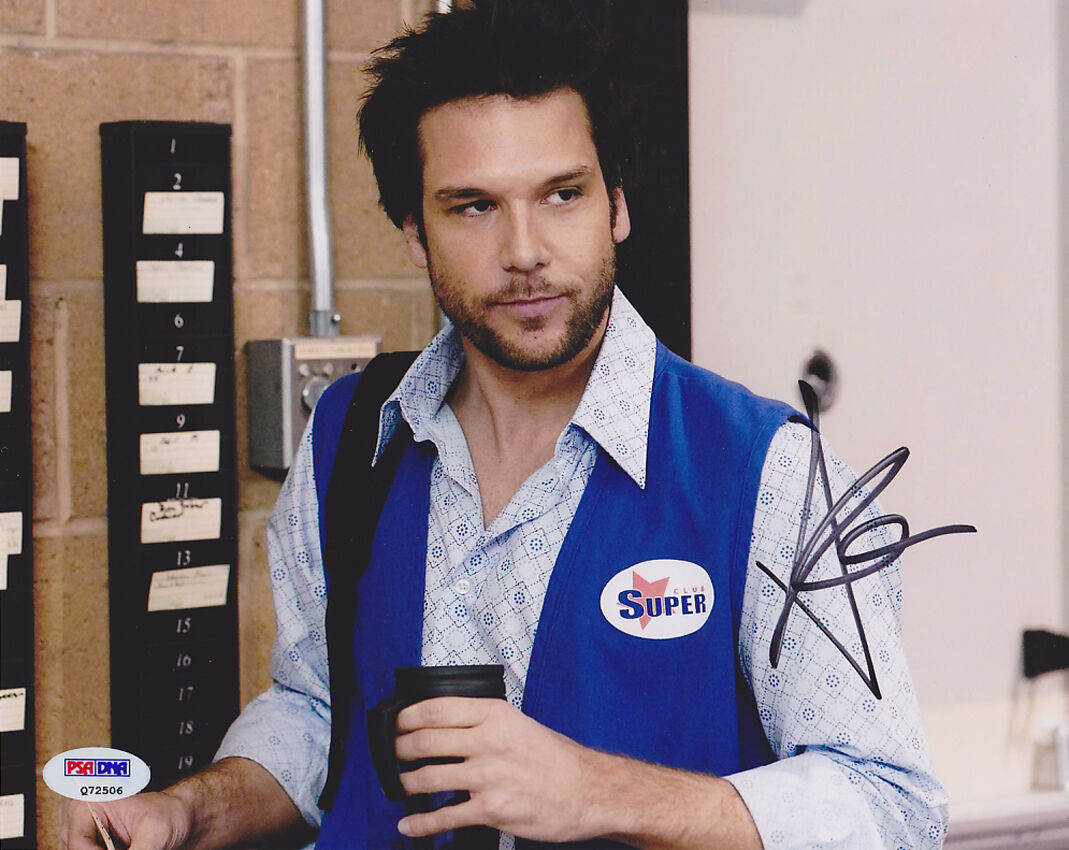 Dane Cook SIGNED 8x10 Photo Poster painting Zack Employee of the Month PSA/DNA AUTOGRAPHED