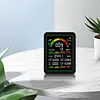 9 In 1 Multifunctional Air Quality Detector Carbon Dioxide Airs Tester Gas Detector LCD Screen Temperature/Humidity Tester Noise/CO2/TVOC/AQI/C6H6/HCHO/CO Detect