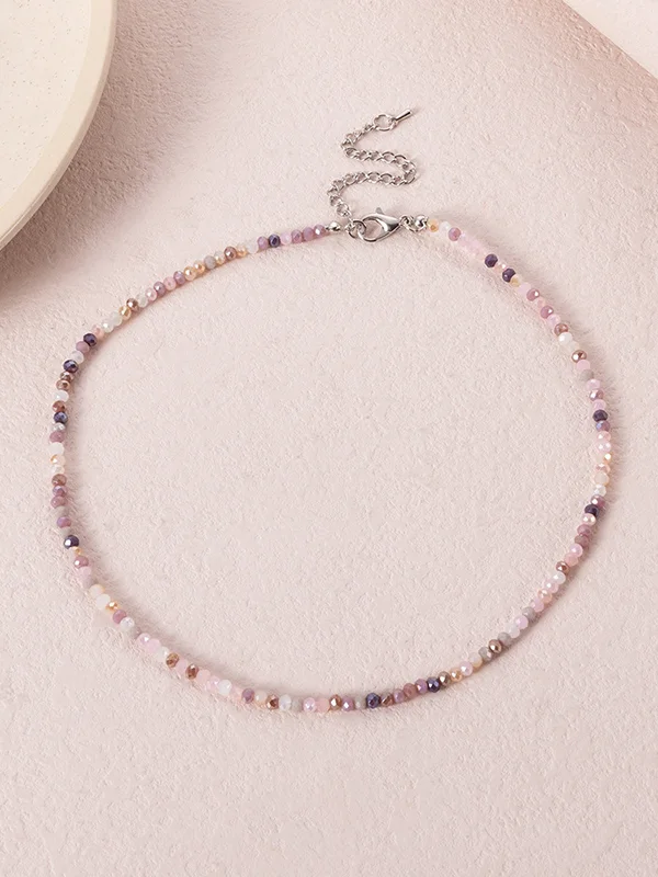 Multi-Colored Beaded Necklaces Accessories Dainty Necklace
