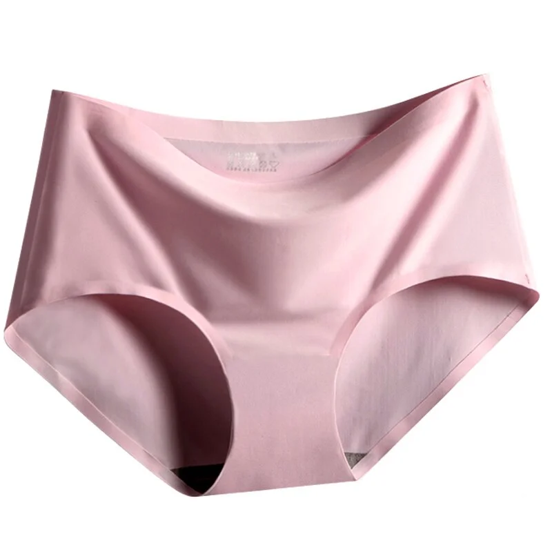 Sexy Women Panties Seamless Underwear Comfortable Briefs Female Girls Thongs Intimates Lingerie Ladies 1pcs Solid Color New