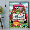 (5 Sizes) Flower Car-Full Square Diamond Painting