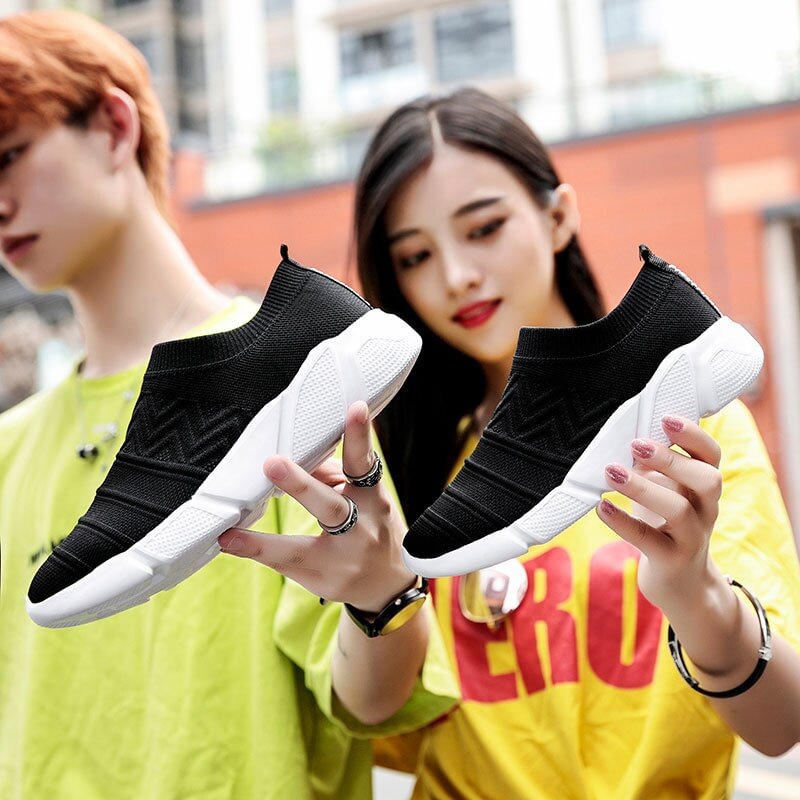 MWY Breathable Hollow Couple Socks Shoes Trendy Men Casual Shoes Chaussures Homme Male Loafers Fitness Sneakers Women Shoes