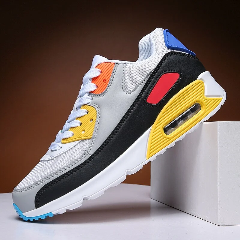 Men Sneakers Fashion Air Cushion Breathable Women Sports Running Shoes  Light Breathe Comfort Outdoor Air Cushion  Shoes 36-47