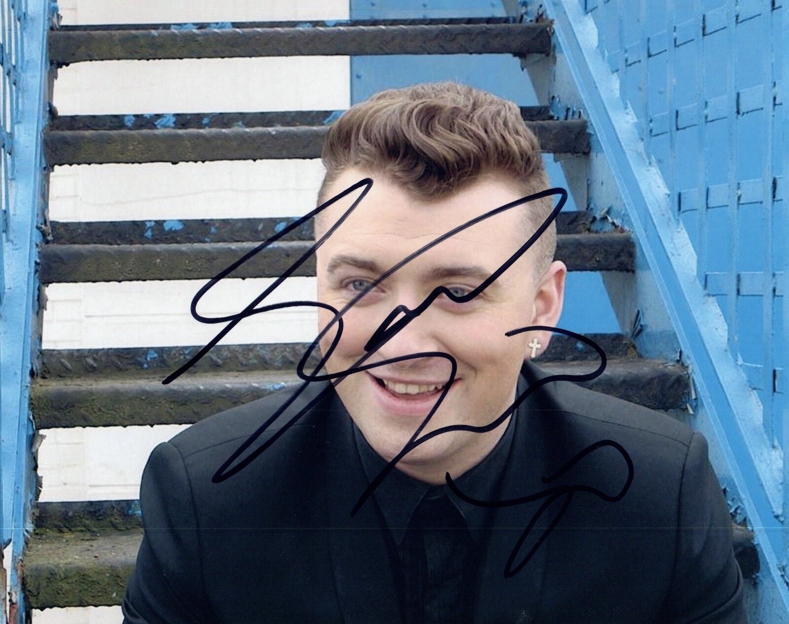 Sam Smith Signed Autographed 8x10 Photo Poster painting COA VD