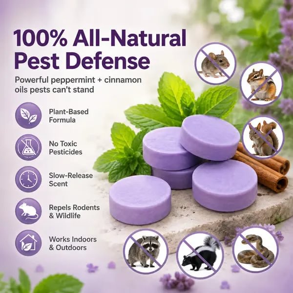 🐀 Household Kitchen Rat Repellent Tablets (Pack of 12)