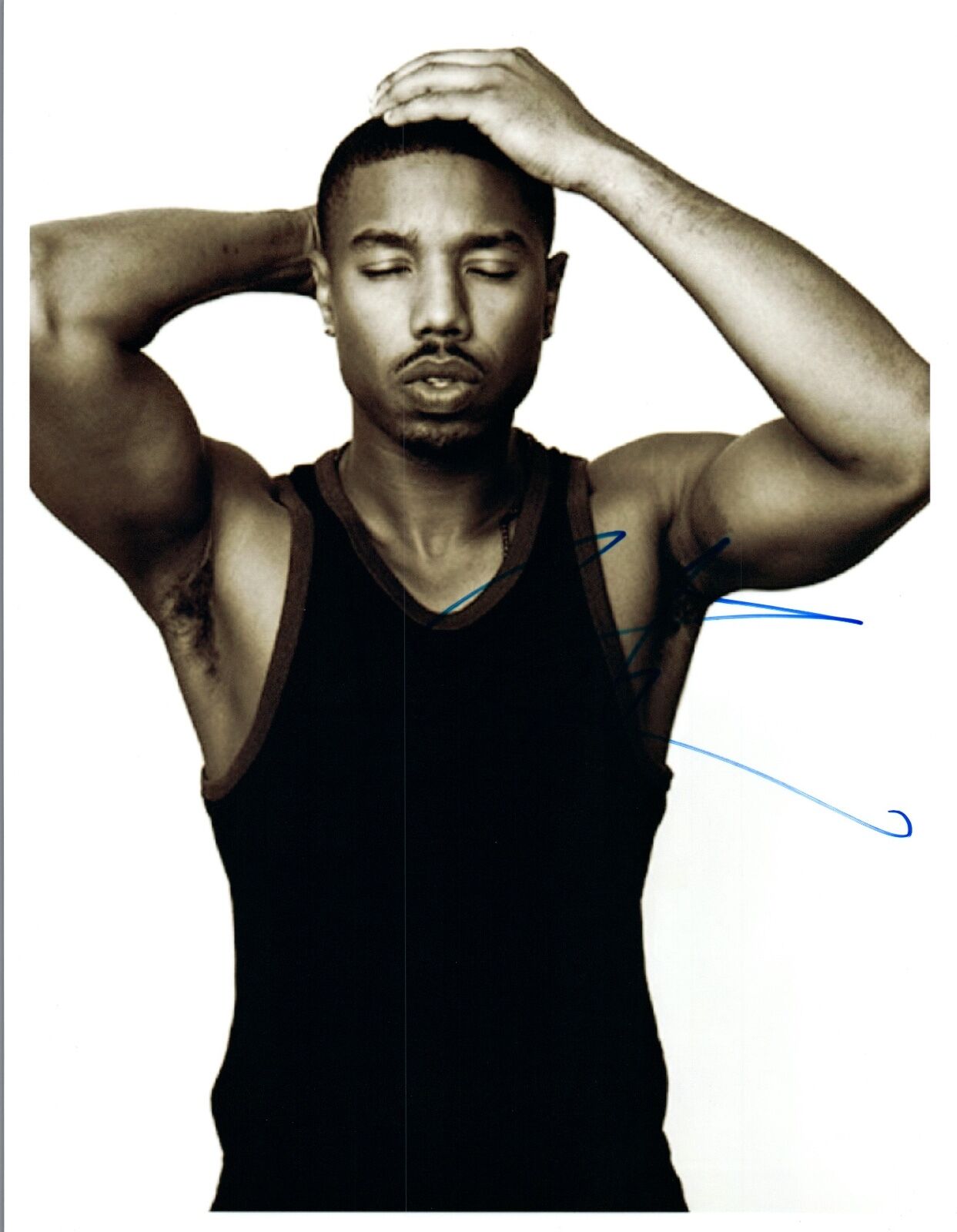 Michael B Jordan Signed Autographed 8x10 Photo Poster painting Creed Fantastic Four COA VD