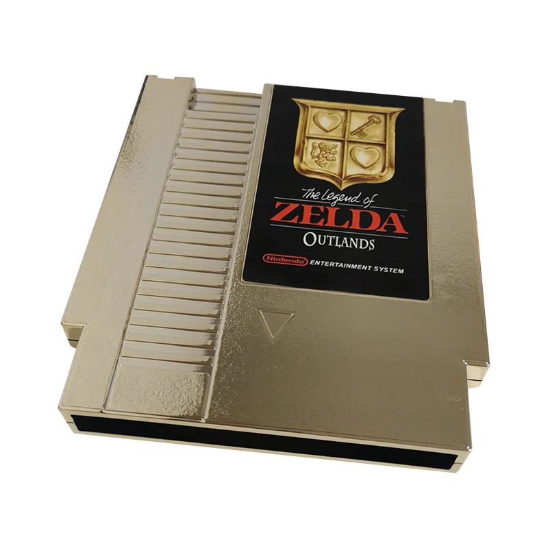 The Legend of Zelda: Outlands For Nintendo NES - 8 Bit Game Cartridge