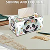 Panda DIY Diamant Kunst Papierhandtuchhalter für die Dekoration von Zuhause und Büro