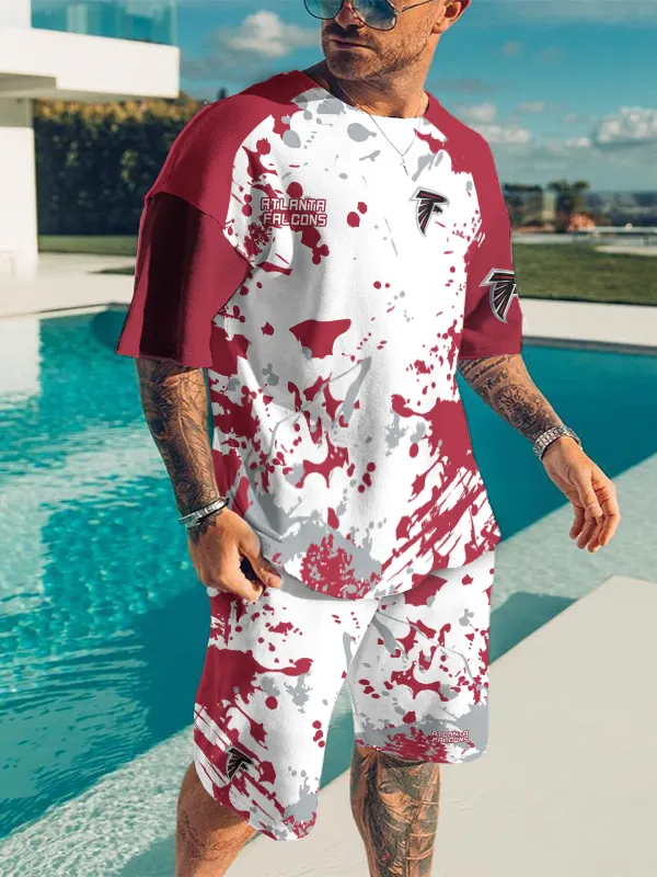 Atlanta Falcons Limited Edition Top And Shorts Two-Piece Suits